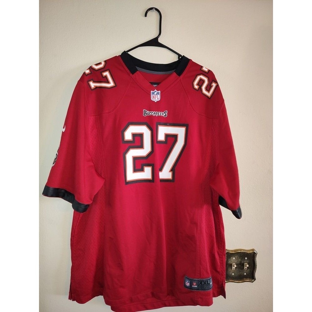 Men's Nike NFL Tampa Bay Buccaneers Blount #27 Red Jersey Size XXL